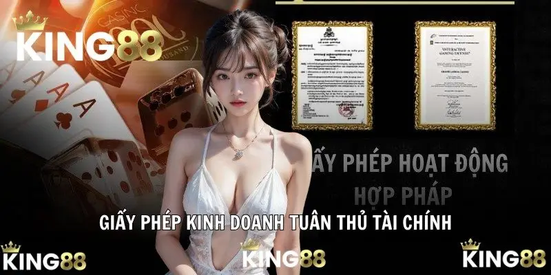 Giấy Phép Kinh Doanh 1 Giấy phép kinh doanh tuân thủ tài chính