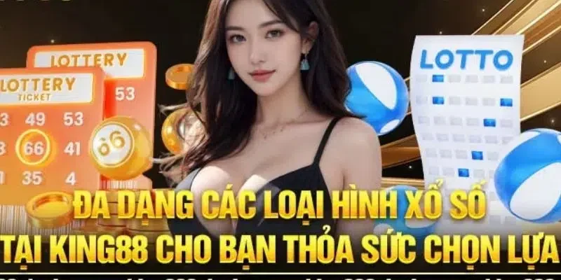 Đa dạng các loại hình tại sảnh xổ số